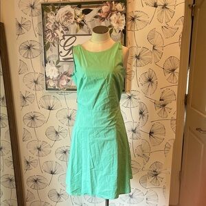 Armani Exchange 10 Green Sleeveless Dress